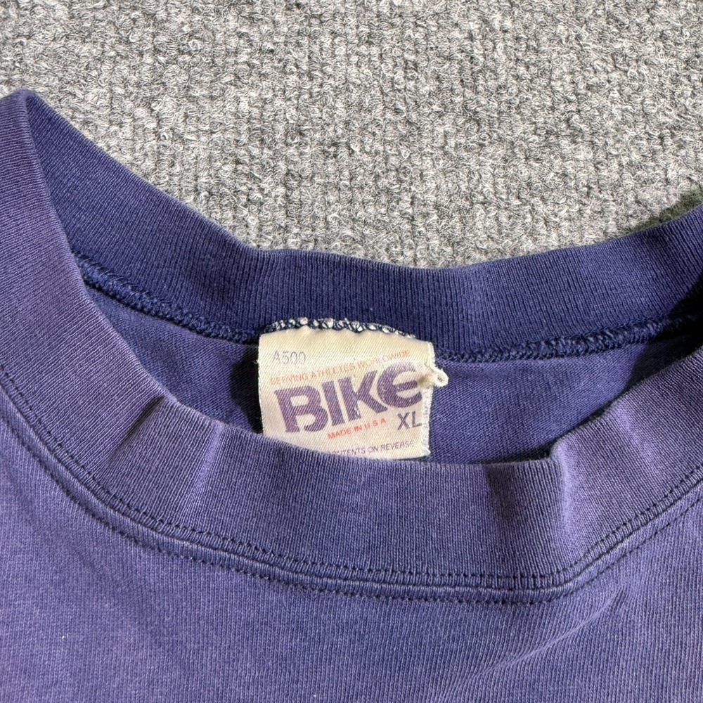 Vintage 1992 Dallas Cowboys NFC Champions T-Shirt Bike XL Navy Single Stitch - Picture 3 of 10